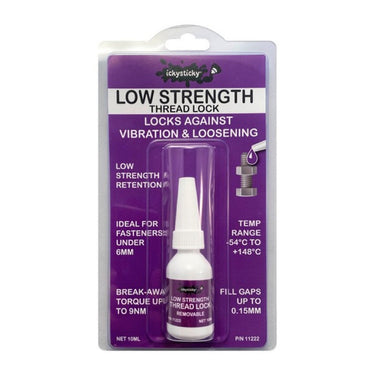Ickysticky 11222 Low Strength Thread Lock 10ML